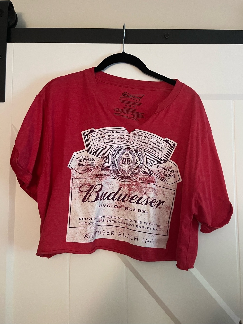 Budweiser Cropped Tee